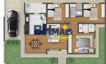 Imagem 5: CASA de Luxo em Lagoa Santa/BH - 83m? R$430 mil (Quatrocentos e Trinta mil reais