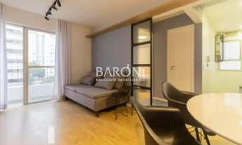 Imagem 1: Flat Mobiliado na melhor localização do Itaim! Baroni Imóveis, a melhor experiência na com