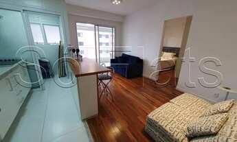 Imagem 3: Flat com 1 dormitório no Brooklin totalmente mobiliado para locação