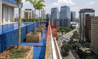 Imagem 2: Apartamento com 1 dormitório para alugar, 54 m² por R$ 9.260,00/mês - Vila Nova Conceição