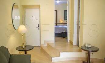 Imagem 6: Flat mobiliado com serviçs hoteleiros com 48m² a 70 mestro andando da Avenida mais famosa