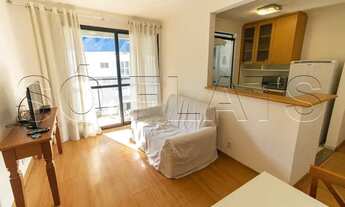 Imagem 2: Flat Espaço Alpha disponível para locação com 55m² e 1 dormitório e 1 vaga de garagem