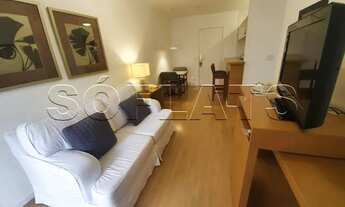 Imagem: Flat com 1 dorm. Reformado com camareira