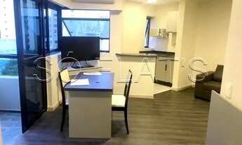 Imagem 5: Flat totalmente mobiliado próx a Av. Paulista, Metrô Consolação e a R. Augusta com entrada