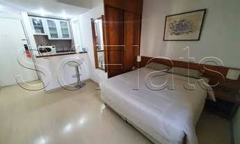 Imagem 2: Flat totalmente equipado no QI 30m² 1 dorm 1 vaga em Moema para locação