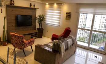 Imagem: Apartamento semi mobiliado andar alto planta