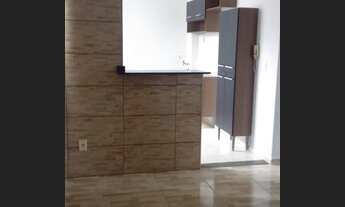 Imagem 3: Garagem p/1 carro, sala c/ tela de proteção, cozinha c/ gab e AE, 2 dormitórios c/ tela de