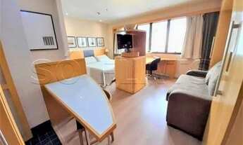 Imagem 3: Flat no Itaim Bibi para locação com serviços de hotelaria a uma quadra da Av. Faria Lima