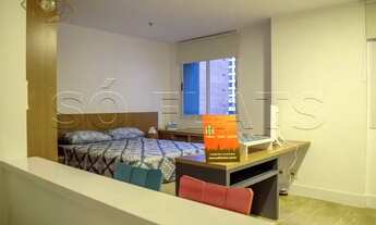 Imagem: Flat mobiliado com 1x dormitório a uma