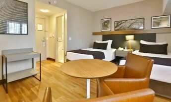 Imagem 4: Flat para locação no Wyndham Berrini, contendo 29m², 1 dormitório e 1 vaga