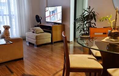 Imagem 2: Lindo apto MOBILIADO bom gosto qualidade coz americana 2 dorms último andar condominio com