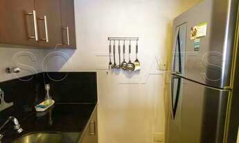 Imagem 6: Flat no Itaim Bibi com 2 dormitórios e 2 vagas prox Av 9 de Julho. Sem fiador