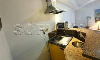 Imagem 3: Flat mobiliado com 1 dormitório no primeiro andar 45m² confortável pertinho da Av. Paulist