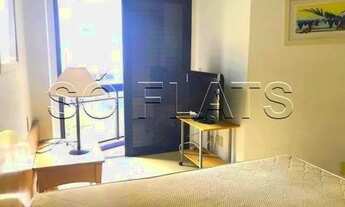 Imagem 6: Em frente ao Shopping Vila Olímpia, ótimo empreendimento totalmente mobiliado. Sem burocra