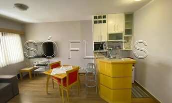 Imagem 3: Flat totalmente reformado com 1 dormitório na Alameda Lorena no Jardins sem burocracia na