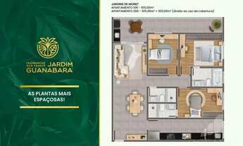 Imagem 2: Apartamento com 3 quartos, 105 m²- Jardim Guanabara - Rio de Janeiro/RJ