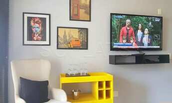 Imagem 7: Flat completamente mobiliado para locação na Av Brigadeiro Luís Antônio. Com entrada imedi