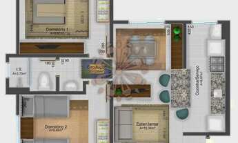 Imagem 4: Apartamentos de 1 e 2 quartos próximo a Santa Felicidade!