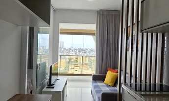 Imagem 2: Quarto e sala mobiliado - Smart Convenções