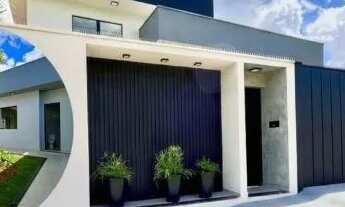 Imagem: Casa moderna no bairro Residencial Santana