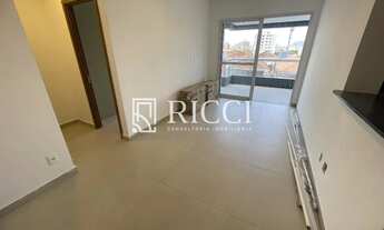 Imagem 2: Apartamento à venda em Santos-SP, Boqueirão: 1 quarto, 1 suíte, 1 sala, 2 banheiros, 1 vag