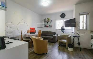 Imagem 5: Flat para locação nos Jardins localizado na Av Brig Luis Antonio, a poucos metros da Av. P