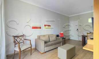 Imagem 4: Flat no Opera disponível para locação contendo 42m², 1 dormitório e 1 vaga de garagem