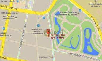 Imagem 2: Terreno para alugar, 616 m² por R$ 6.300,00/mês - Centro - Curitiba/PR