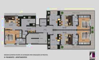 Imagem: Apartamento à venda, 1 quarto, 1 suíte