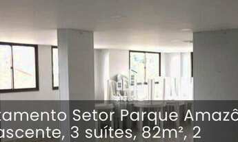 Imagem 7: Apartamento com 3 dormitórios à venda, 82 m² por R$ 400.000 - Parque Amazônia - Goiânia/GO