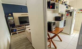 Imagem 3: Apartamento para venda com 66 metros quadrados com 2 quartos em Aparecida - Santos - São P