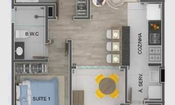 Imagem 6: Lançamento Apartamento 2 suítes praia Itaguá - Ubatuba - SP