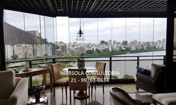 Imagem 4: COBERTURA DUPLEX ALTO LUXO Á VENDA, LAGOA, 04 SUITES 04 VAGAS, VISTA CINEMATOGRAFIA