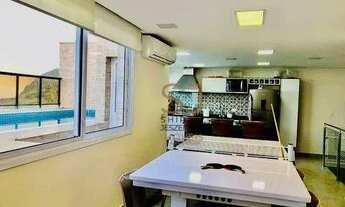 Imagem 2: Linda Cobertura com 3 dormitórios sendo 1 Suíte e varanda gourmet à venda, 185 m² - Parqu