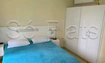 Imagem 2: Flat no Times Square Diamond em Moema para locação próximo da Av. Ibirapuera e Metrô Eucal