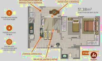 Imagem 5: Apartamento (tipo - padrao) 1 dormitórios, portaria 24hs, salão de festa, salão de jogos