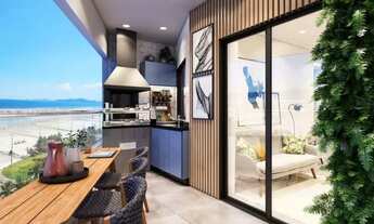 Imagem 2: Apartamento 1 Dormitório - Vista mar - Maracanã - Praia Grande SP - AML11