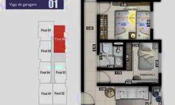 Imagem 5: Apartamento com 3 dormitórios à venda de 69 m² no Alvinópolis em Atibaia/SP - AP0907