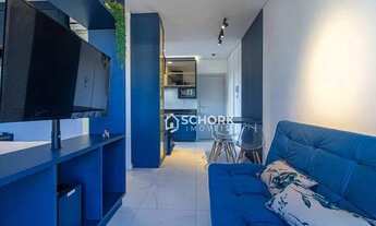 Imagem 2: Apartamento com 1 dormitório para alugar, 45 m² por R$ 2.793,23/mês - Victor Konder - Blum