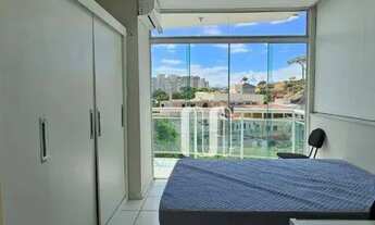 Imagem 2: Flat com 1 dormitório - venda por R$ 260.000,00 ou aluguel por R$ 2.702,00/mês - Glória