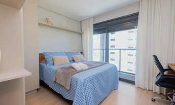 Imagem 6: Loft mobiliado disponível para locação no Parque Una em Pelotas RS, com praticidade, confo