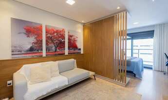 Imagem 2: Loft mobiliado disponível para locação no Parque Una em Pelotas RS, com praticidade, confo