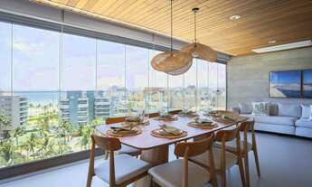 Imagem: Apartamento com varanda gourmet vista mar