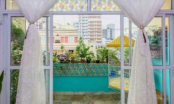 Imagem 4: Apartamento com aspecto de casa com 122m2 com terraço e uma Vaga na Bela Vista