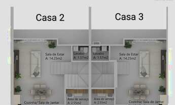 Imagem 2: Casa para venda com 100 metros quadrados com 2 quartos em Itajubá - Barra Velha - SC