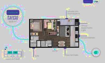 Imagem 3: APARTAMENTO em CURITIBA - PR, no bairro Capão Raso