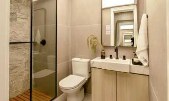 Imagem 6: Opções de Studios de 1 ou 2 quartos com varanda Unidades à partir de R$280.000,00