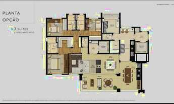 Imagem 6: Apartamento 173 metros quadrados com 3 quartos - 4 vagas - Vila Mariana