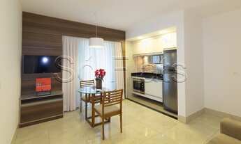 Imagem 2: Flat Gran Estanconfor Veranda Berrini para locação com 40m² e 1 dormitório