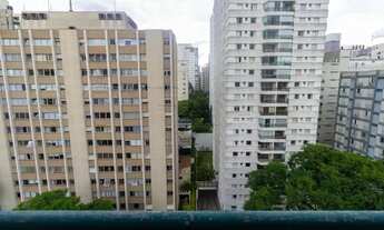 Imagem 6: Flat nos Jardins, prox a Av. Rebouças, Paulista, rodeado por um vasto comércio em seu ento